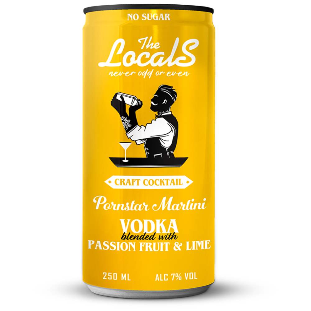 The Locals Cocktail Pornstar Martini Vodka 250ml