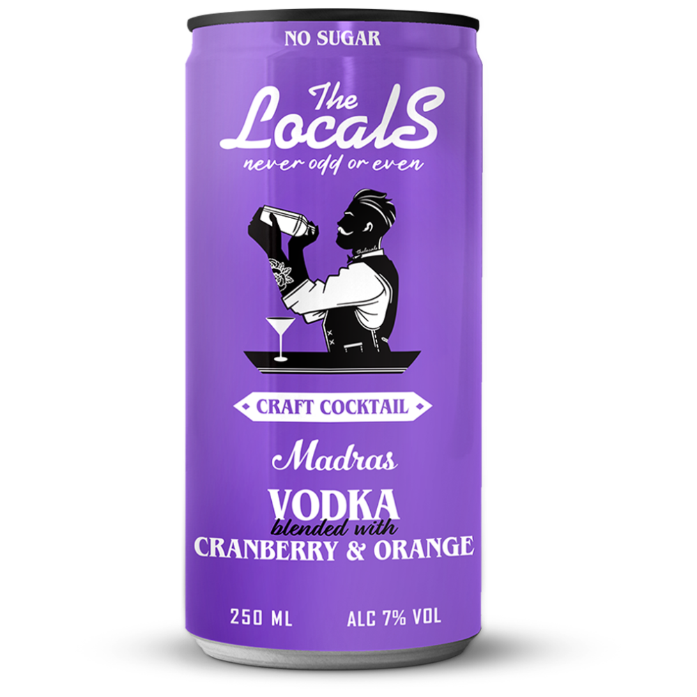 The Locals Cocktail Madras Vodka 250ml