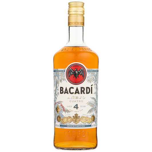 Bacardi Cuatro 40% Ρούμι 4 Ετών 700ml