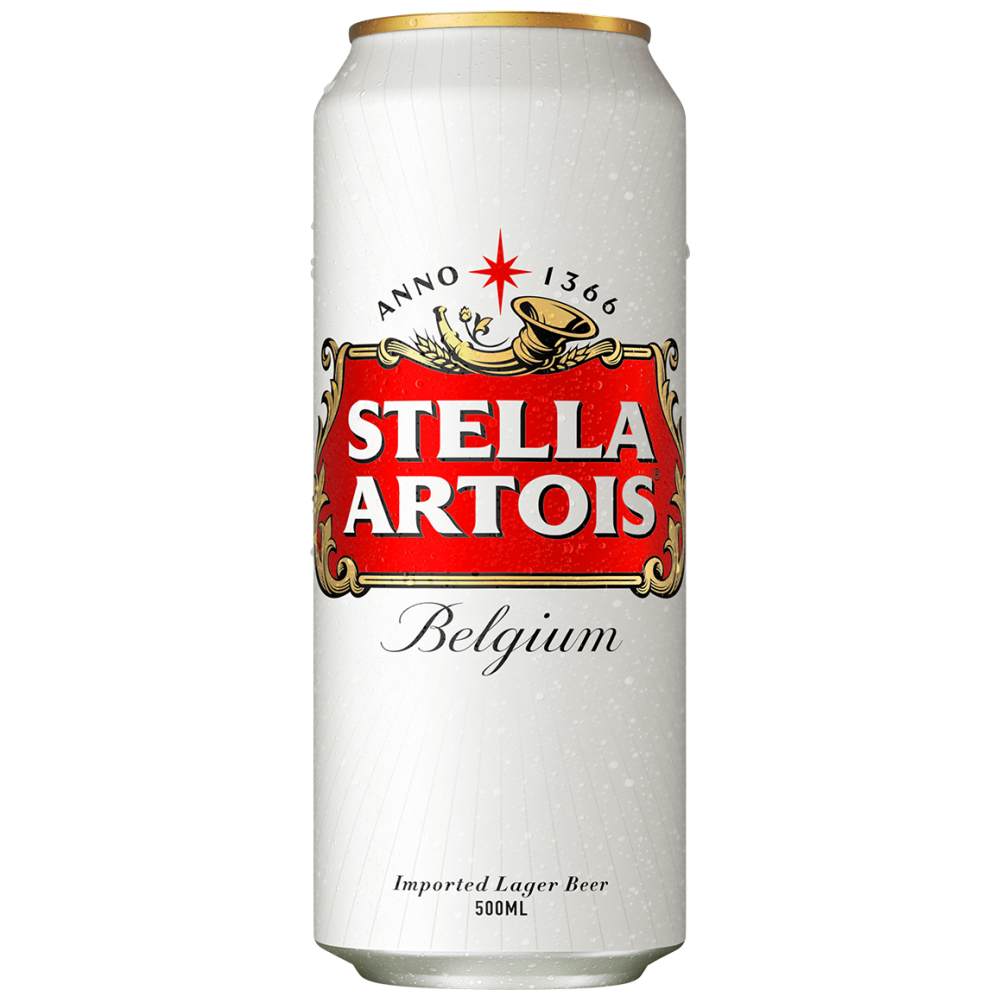 Stella Artois Μπύρα Κουτί 500ml