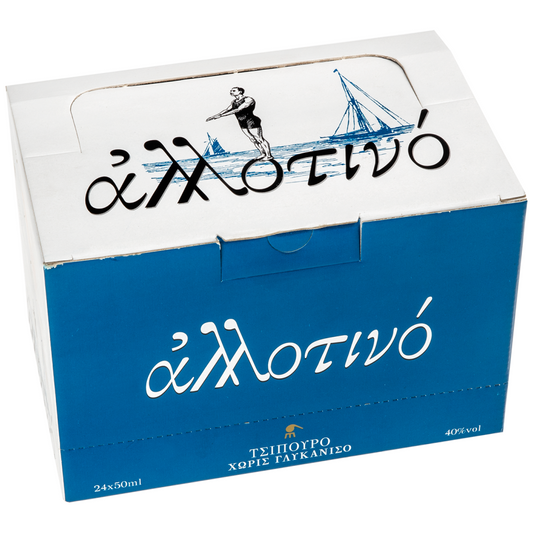 Αλλοτινό Τσίπουρο Χωρίς Γλυκάνισο 40% 50ml
