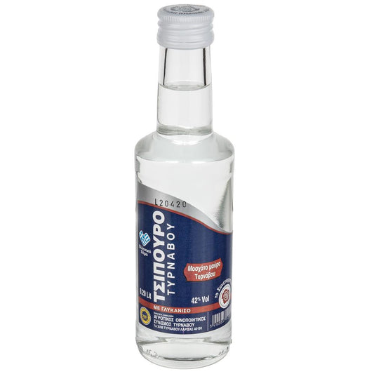 Τυρνάβου Τσίπουρο Με Γλυκάνισο 200ml