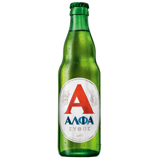 Άλφα Μπύρα Lager Φιάλη (330ml)  