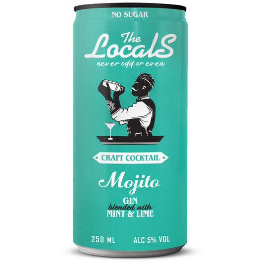 The Locals Mojito Gin Κουτί 250ml