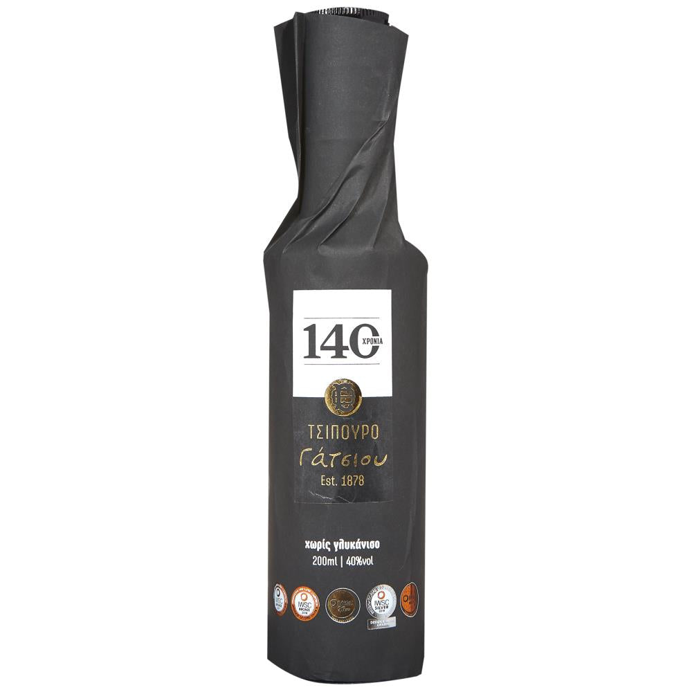 Γάτσιος Τσίπουρο Χωρίς Γλυκάνισο 40% 200ml