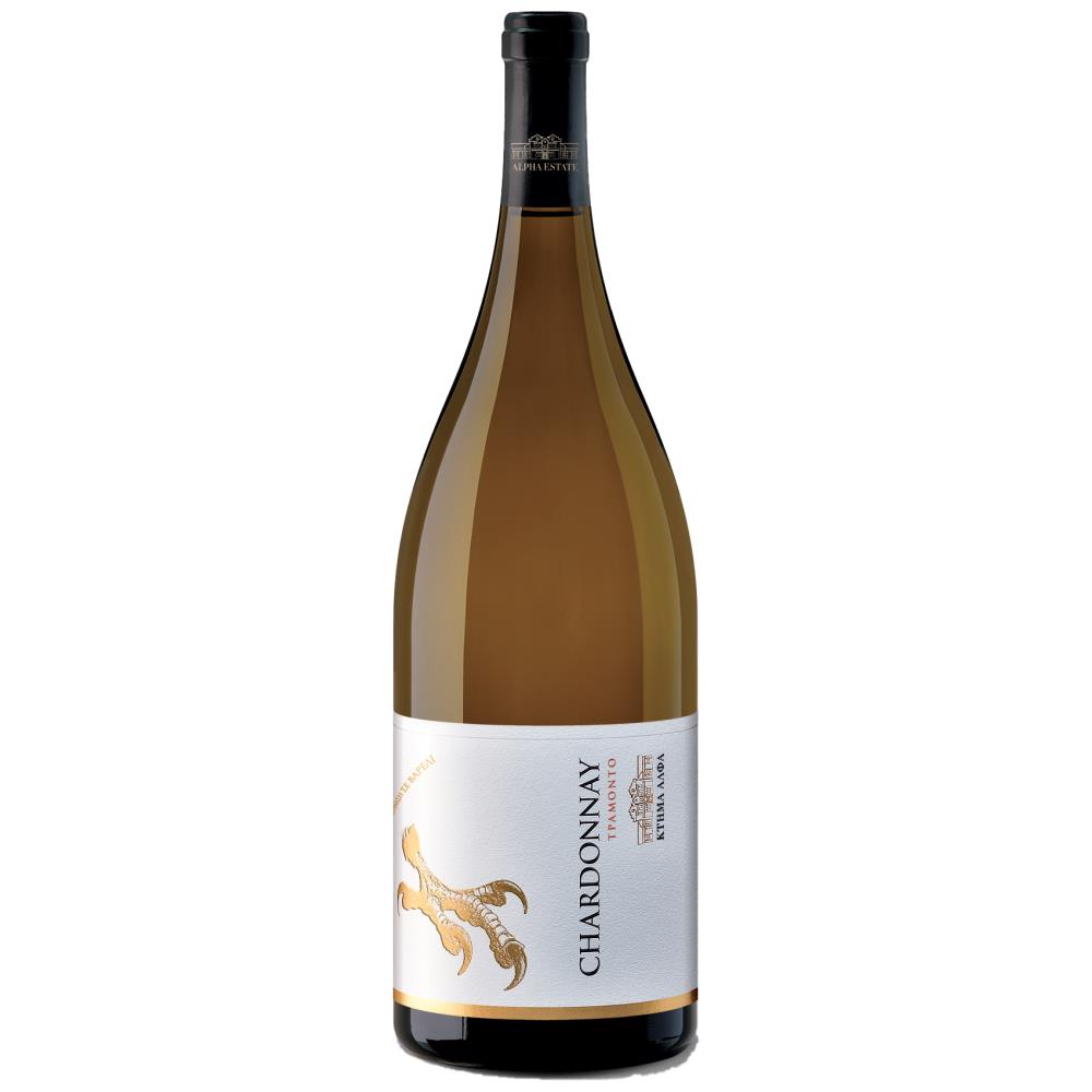 Κτήμα Άλφα Chardonnay Λευκός Οίνος 1,5lt