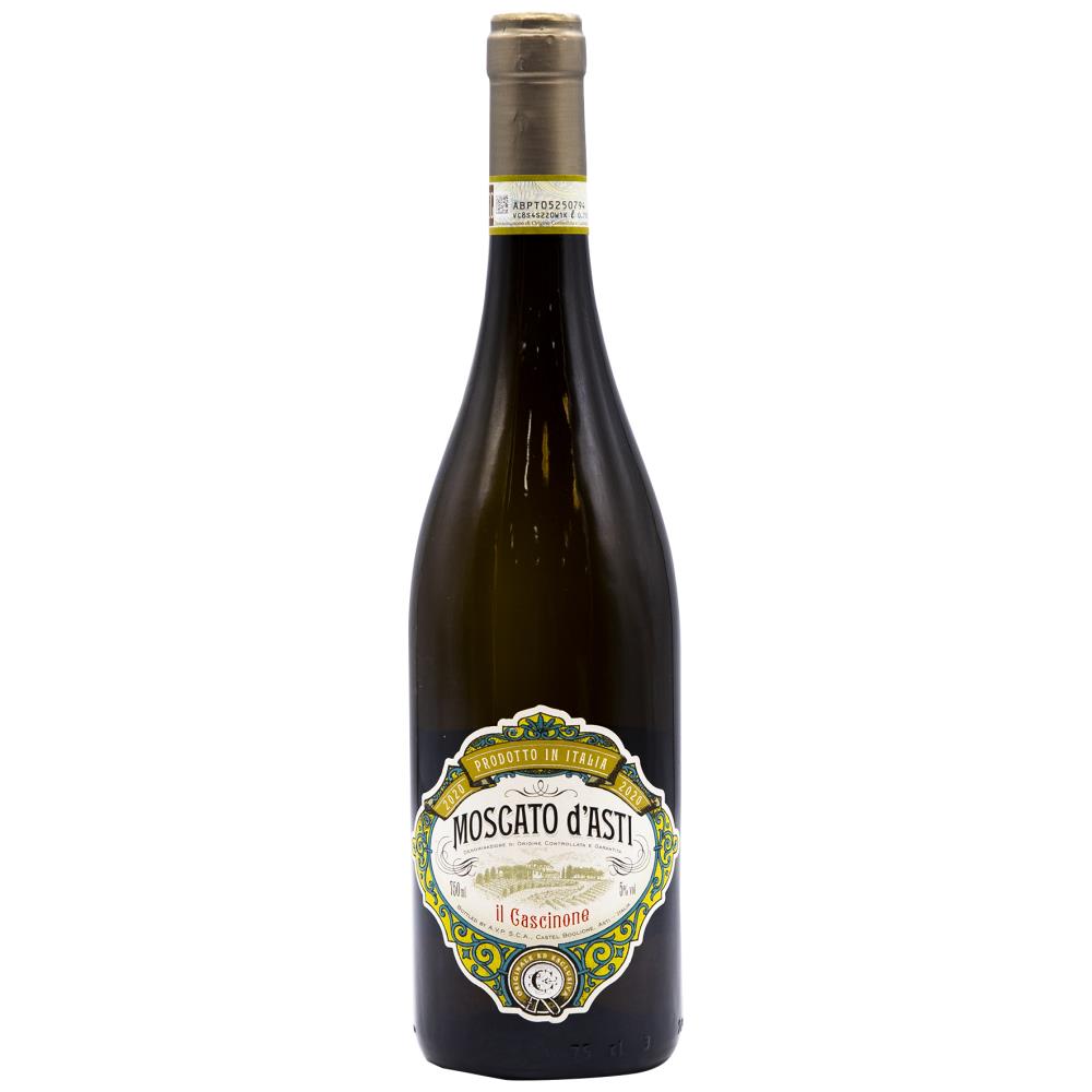 Il Cascinone Moscato D'Asti Ημιαφρώδης Λευκός Οίνος 750ml