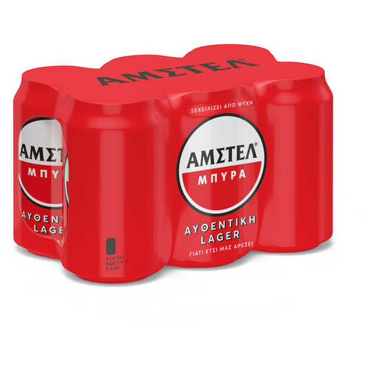 ΑΜΣΤΕΛ Μπύρα Lager Κουτί 6x330ml